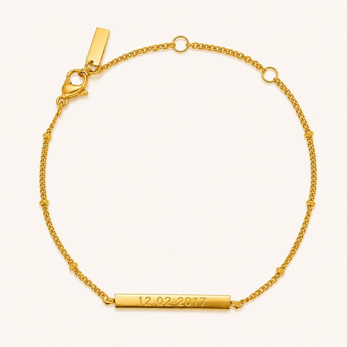 Bruce & Co Engravable Everyday Bracelet