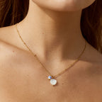 Bruce & Co Santorini – Mother-of-Pearl Shell Necklace