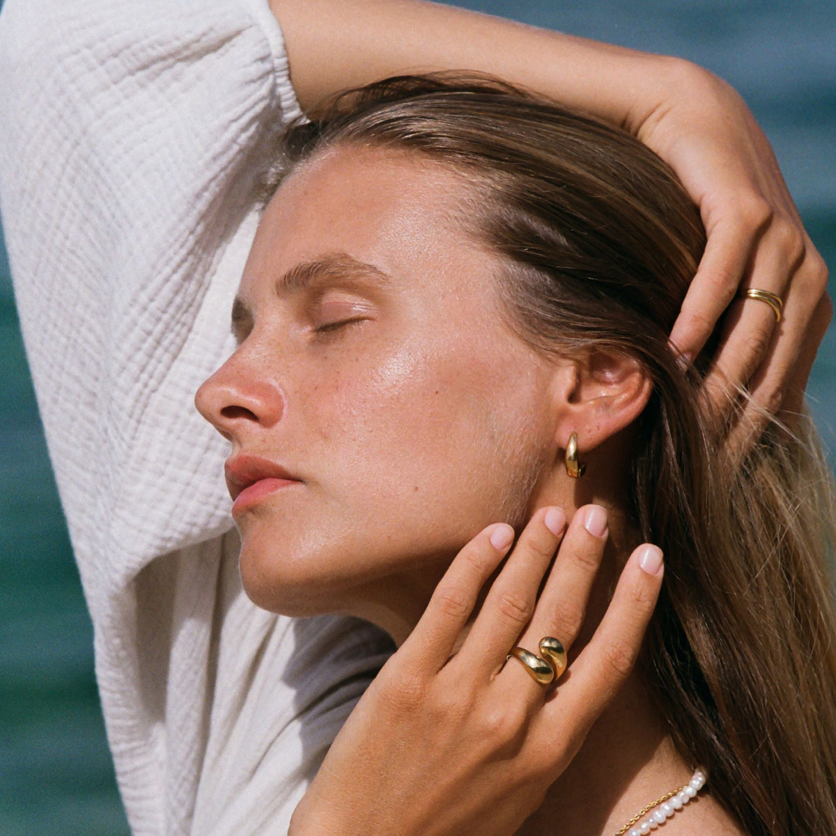 Bruce & Co Double Twist – Open Wrap Statement Ring