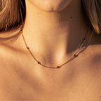 Bruce & Co Brisa – Oval Bead Station Choker, 37 cm