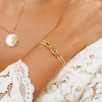Bruce & Co Bubble Name Bracelet