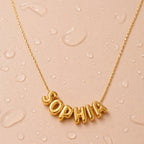 Bruce & Co Bubble Name Necklace