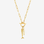 Bruce & Co Cala – Two Fish Pendant Necklace, 45 cm