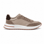 Caldris Stone sneaker — side profile on white