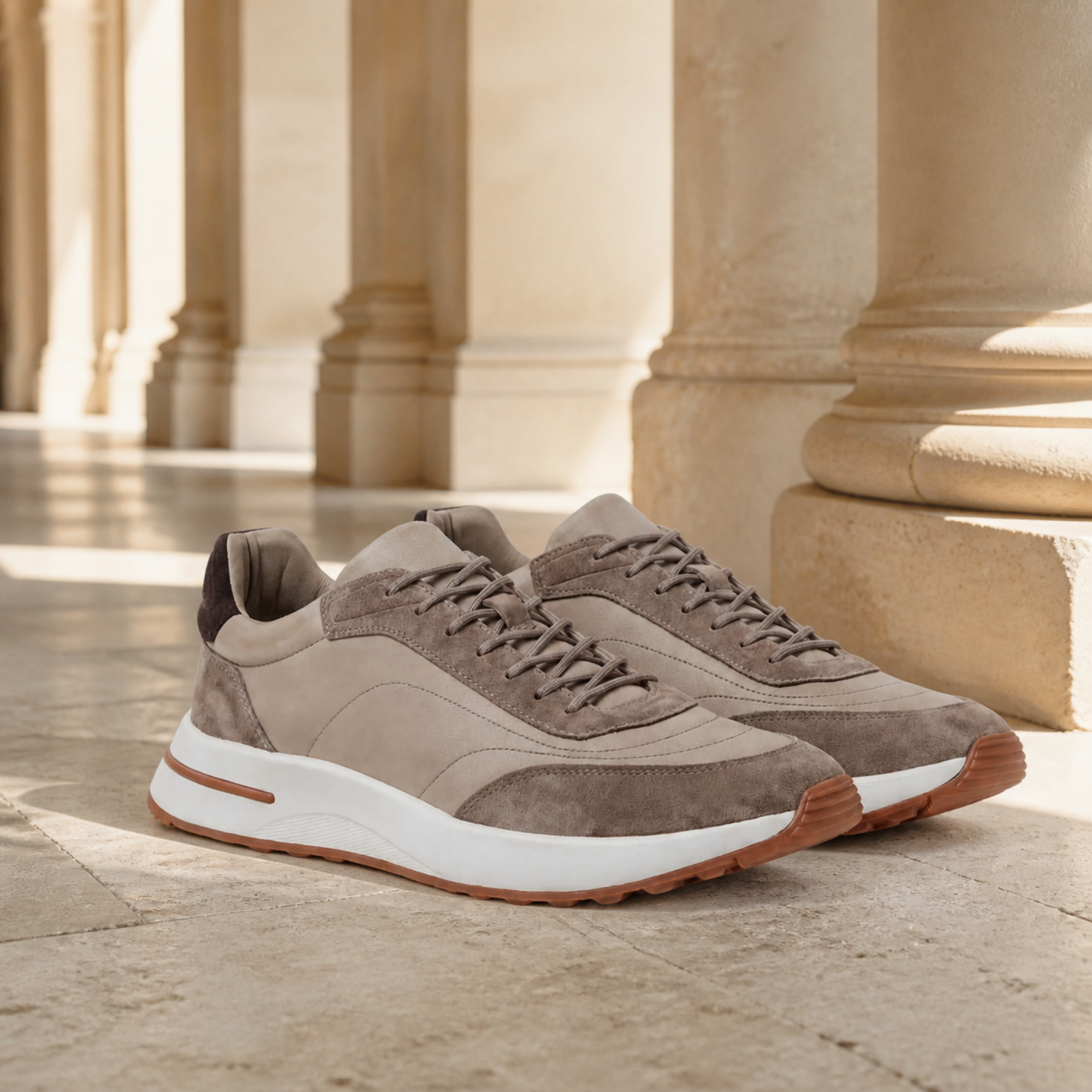 Caldris Stone sneakers — colonnade editorial