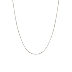 Fine Bead Station Choker, 39 cm — Capri