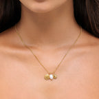 Bruce & Co Sun Shell and Freshwater Pearl Necklace