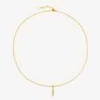 Bruce & Co Citrus – Zircon Drop Pendant Necklace, 11 mm