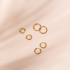 Bruce & Co Classic Plain Hoop Earrings, 14–21 mm