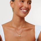 Bruce & Co Opal Crab Pendant Necklace, Stainless Steel