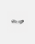 Bruce & Co Creation of Adam Adjustable Hands Ring, Silver-Plated