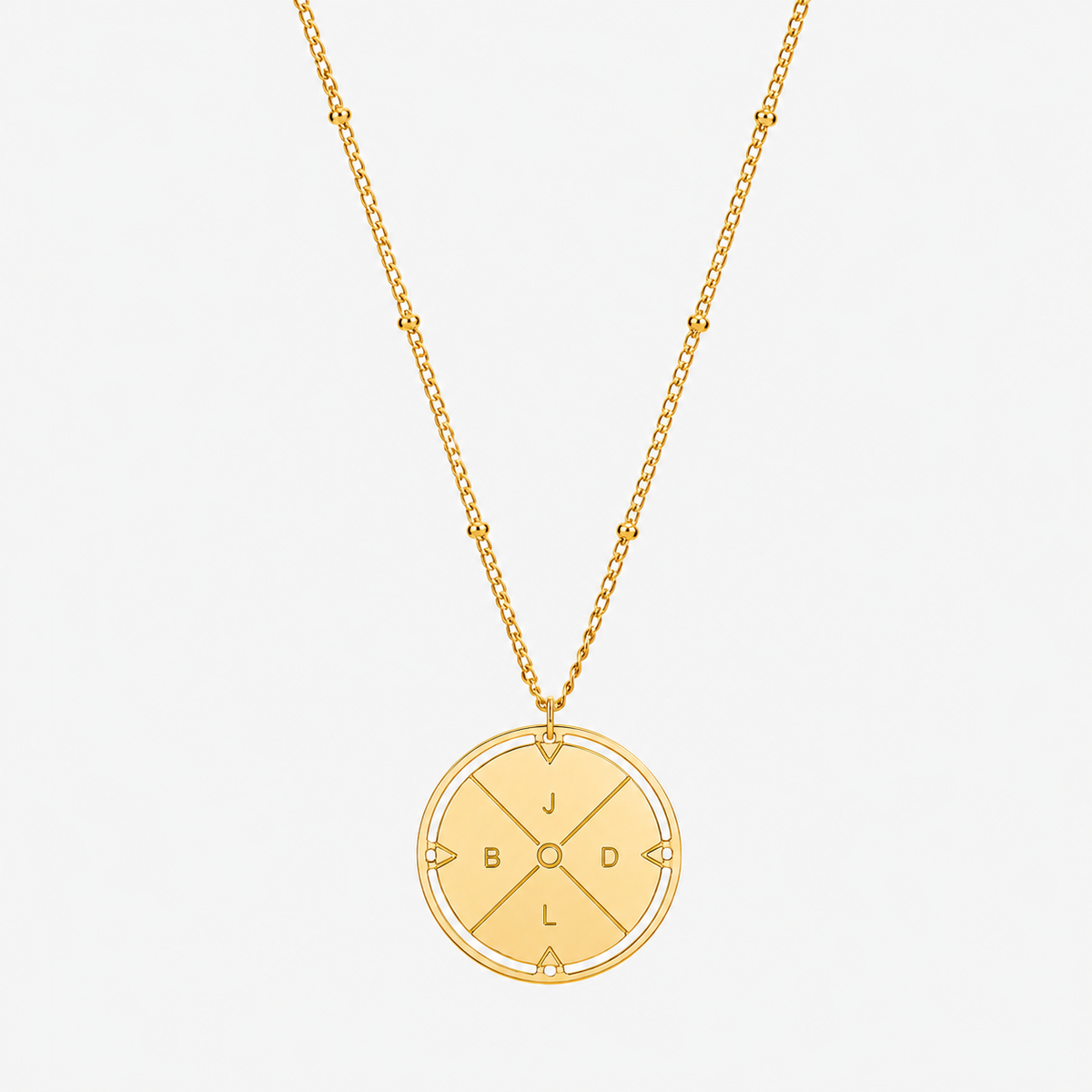 Bruce & Co Compass Necklace