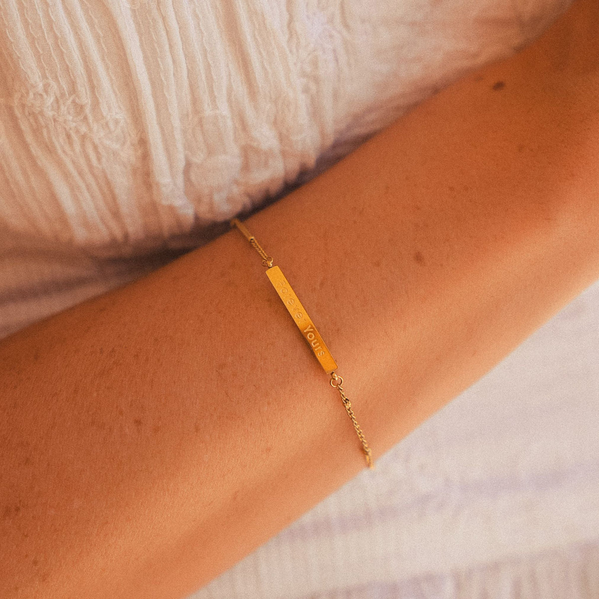 Bruce & Co Engravable Everyday Bracelet
