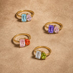 Bruce & Co Toi et Moi Birthstone Ring
