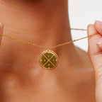 Bruce & Co Compass Necklace