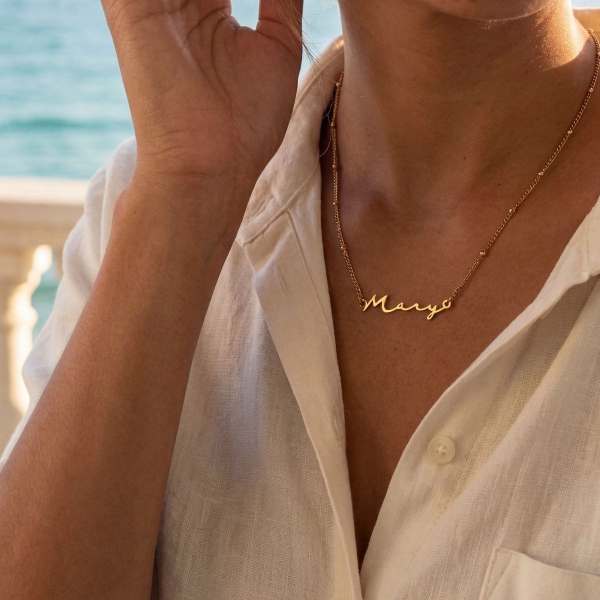 Bruce & Co Name Necklace