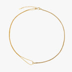 Bruce & Co Double Trouble – Split Chain Choker, 39 cm