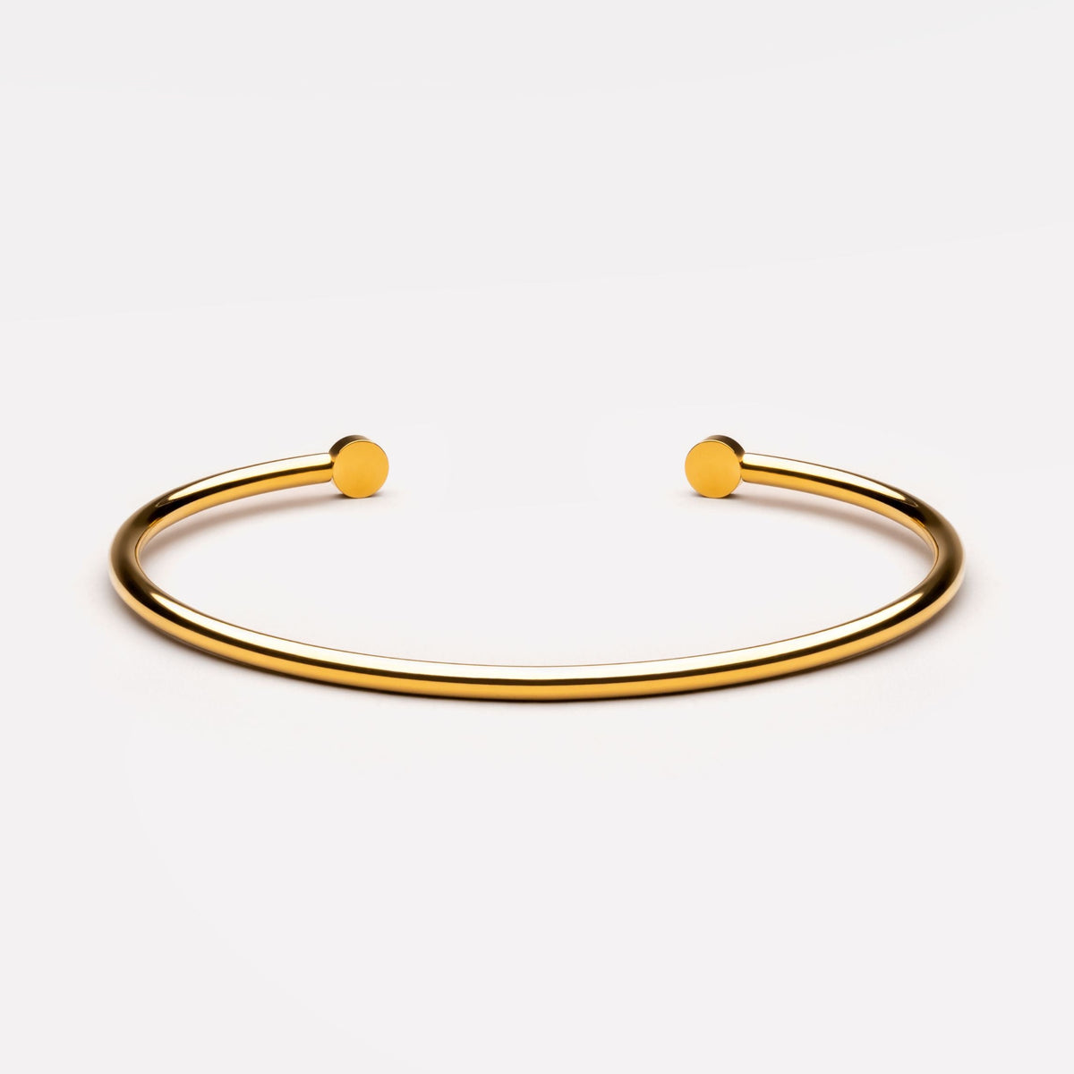 Bruce & Co Mirari – Pavé Disc End Cuff Bracelet