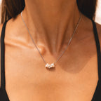 Bruce & Co Isle – Freshwater Pearl Cluster Necklace
