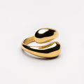 Bruce & Co Double Twist – Open Wrap Statement Ring
