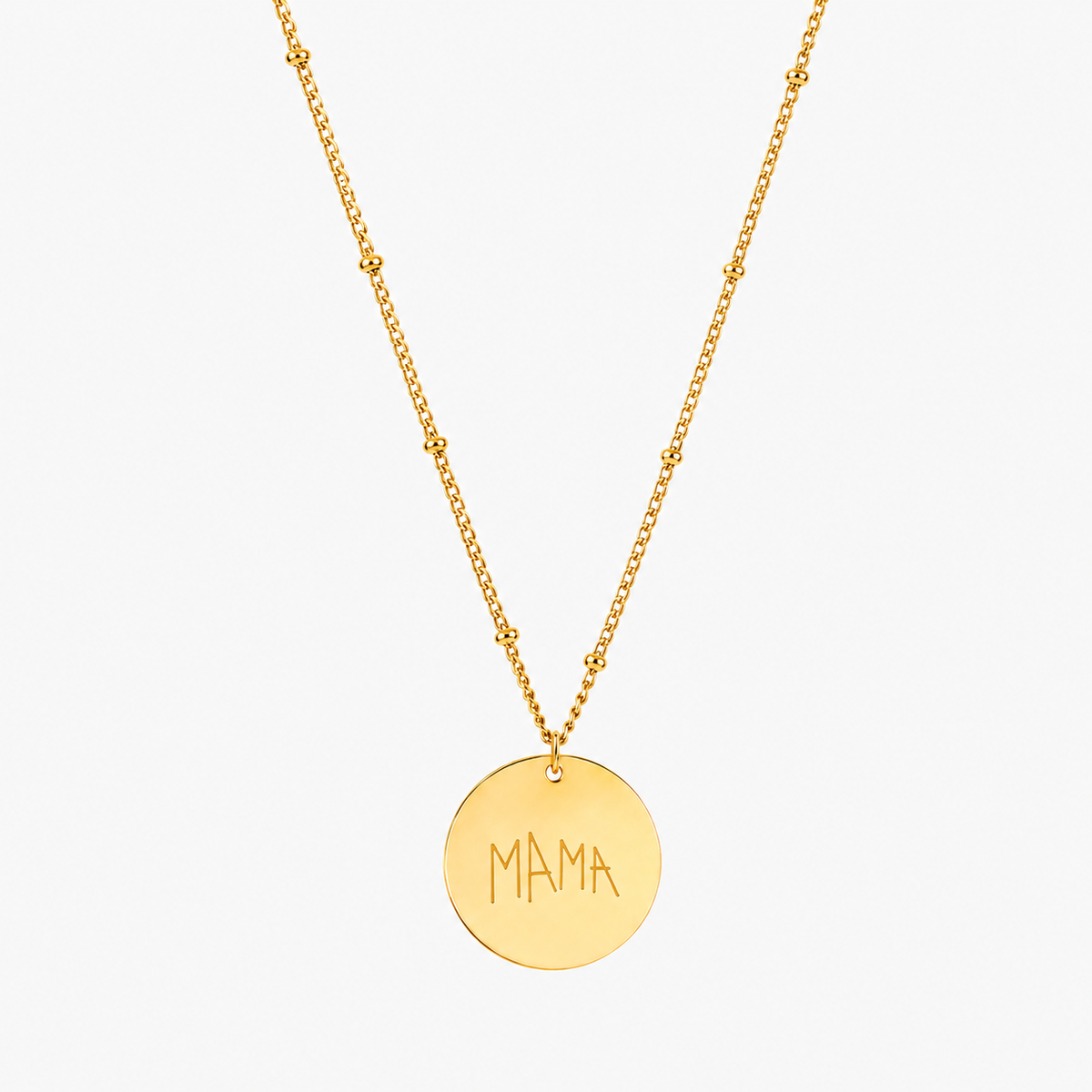 Bruce & Co Drawing Disc Necklace