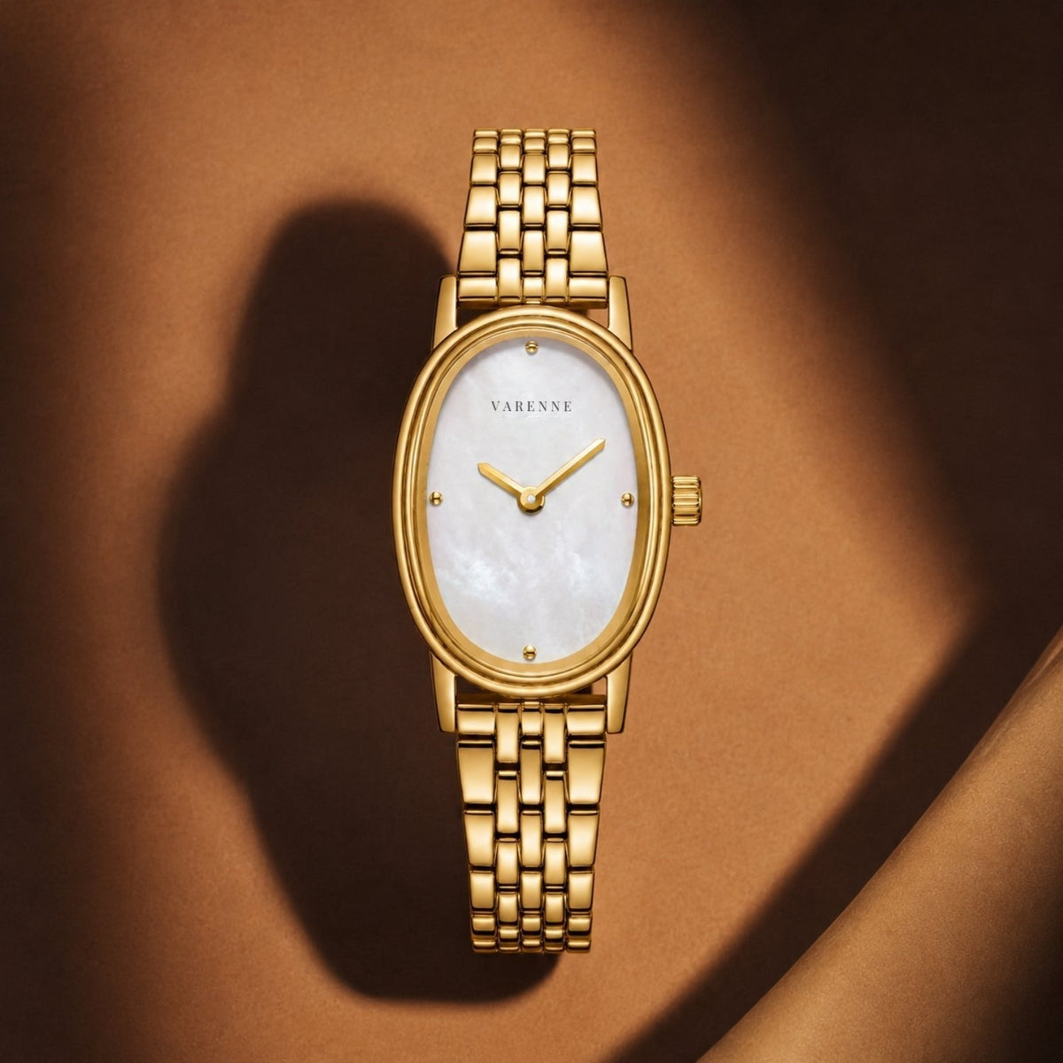 Bruce & Co Aurea – Oval Mother-of-Pearl Quartz Watch