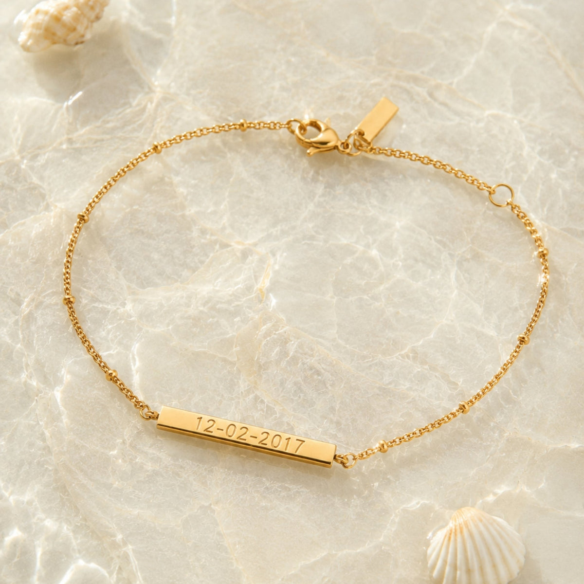 Bruce & Co Engravable Everyday Bracelet