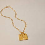 Bruce & Co Initial Tag Necklace
