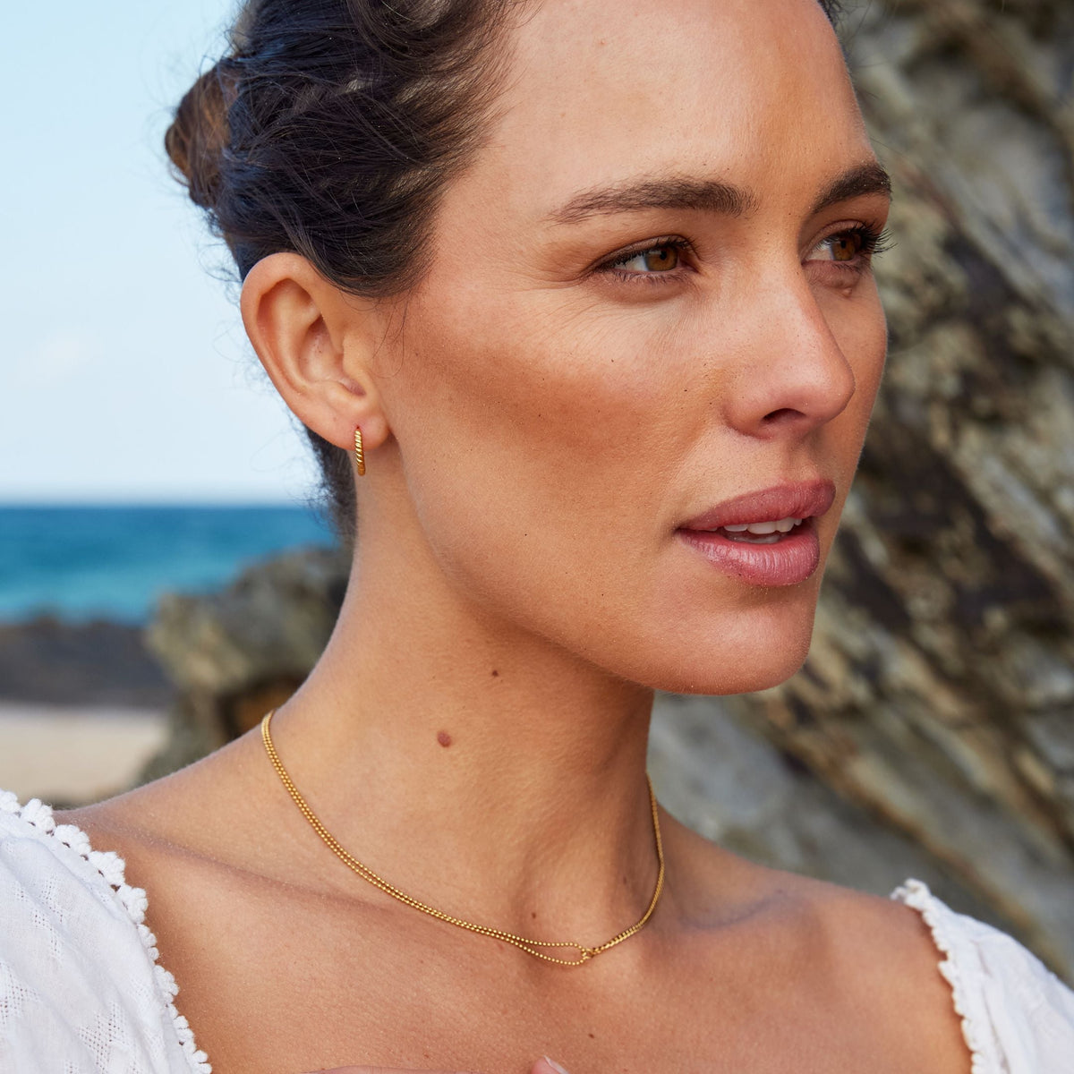 Bruce & Co Double Trouble – Split Chain Choker, 39 cm