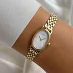 Bruce & Co Aurea – Oval Mother-of-Pearl Quartz Watch