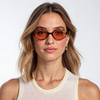 Polarized UV400 Oval Frame Sunglasses – MARRAKECH