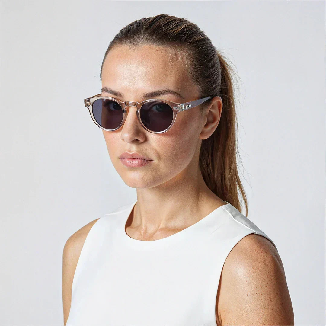 Polarized UV400 Round Frame Sunglasses – PORTO