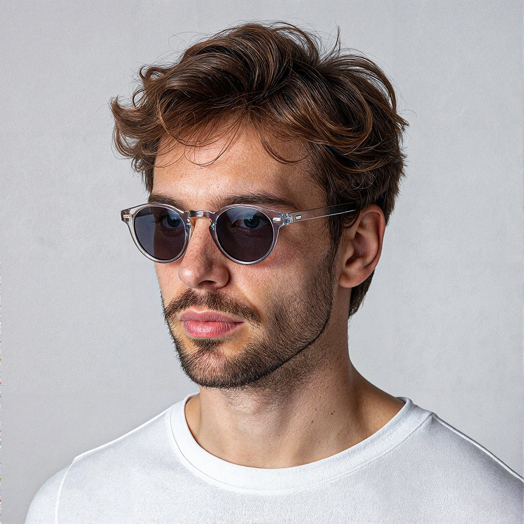 Polarized UV400 Round Frame Sunglasses – PORTO