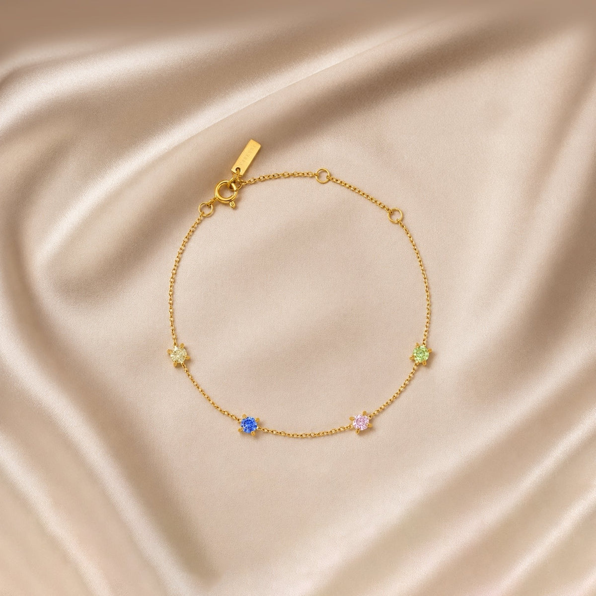 Bruce & Co Custom Birthstone Bracelet