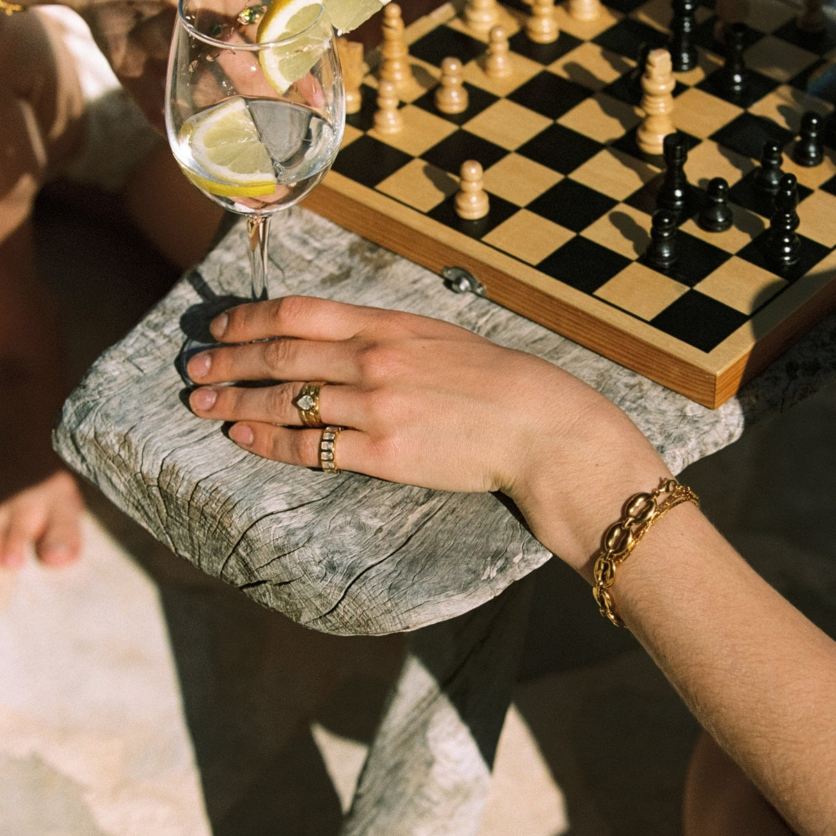 Bruce & Co Formentera – White Zircon Eternity Ring, 6.4 mm
