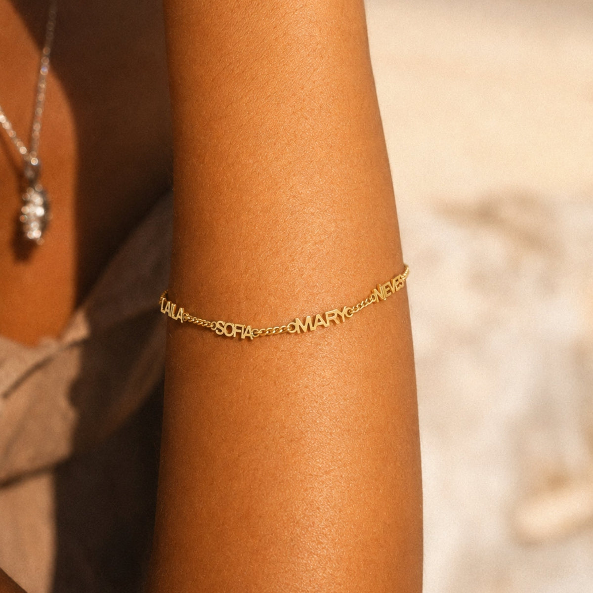 Bruce & Co Bold Name Bracelet