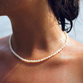 Bruce & Co Freshwater Pearl Choker, 6 mm, 36–42 cm