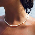 Bruce & Co Freshwater Pearl Choker, 6 mm, 36–42 cm