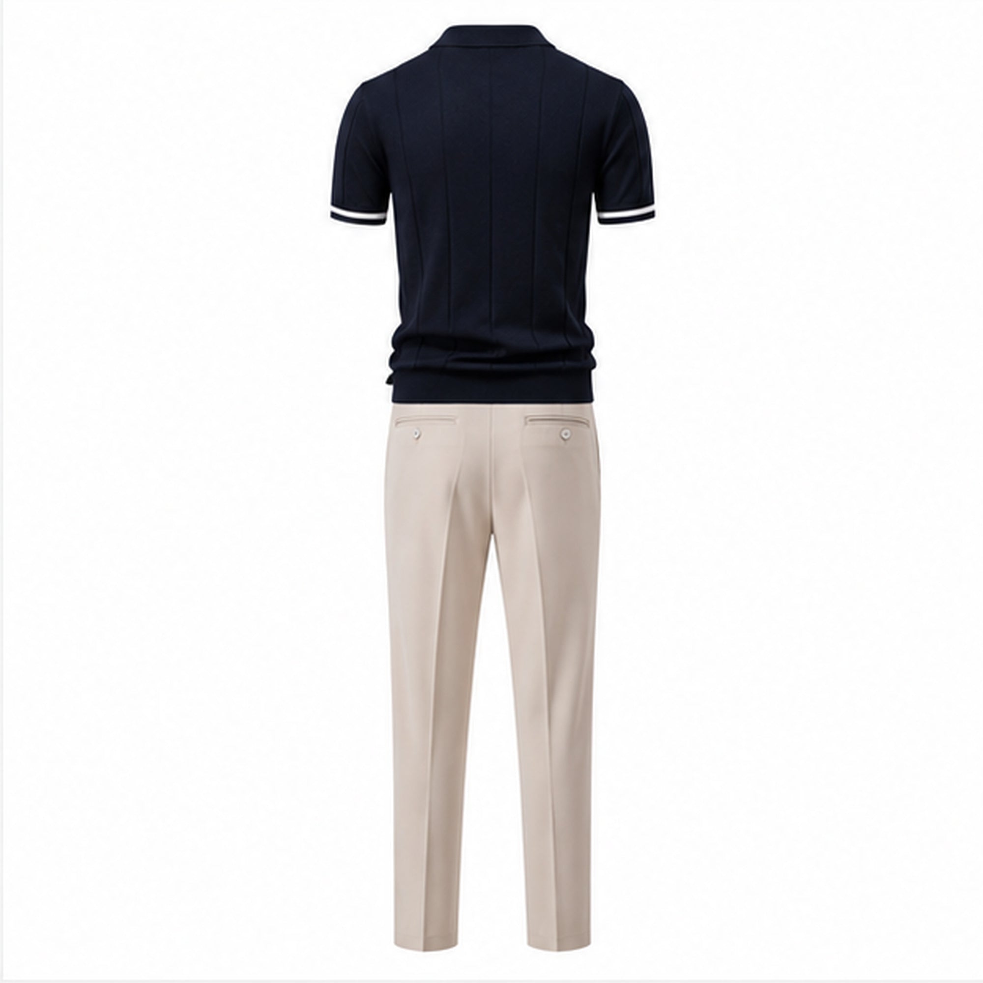 Galsaro men's coordinated outfit set – studio rear