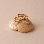 Bruce & Co Gemini – Two Sculpted Stacking Rings Set