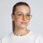 Polarized UV400 Rectangular Metal Sunglasses – GENEVA