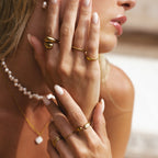 Bruce & Co Double Twist – Open Wrap Statement Ring