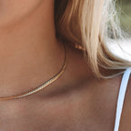 Bruce & Co Classy – Curb Chain Choker, 3 mm × 36 cm