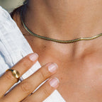 Bruce & Co Classy – Curb Chain Choker, 3 mm × 36 cm