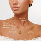 Bruce & Co Compass Necklace