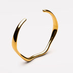 Bruce & Co Cala – Wave Open Cuff Bracelet, 54 × 60 mm