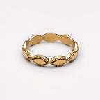 Bruce & Co Aphrodite – Marquise Motif Band Ring, 4 mm