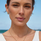 Bruce & Co Bold Huggie Hoop Earrings, 16 mm, Steel