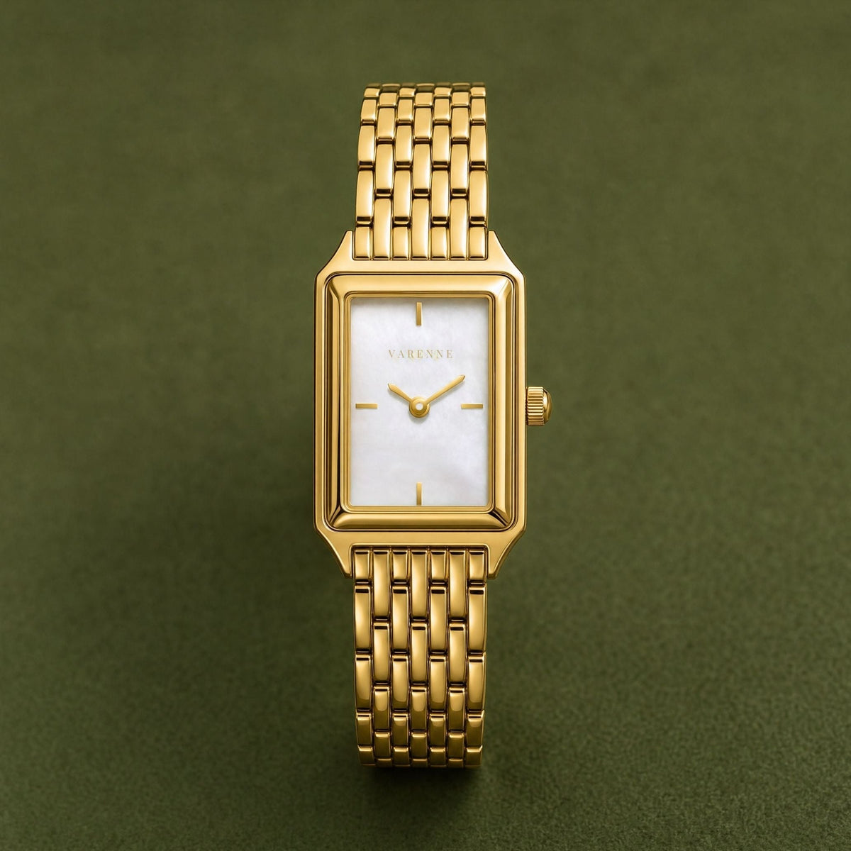 Bruce & Co Astra – Rectangular Mother-of-Pearl Quartz Watch