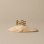 Bruce & Co Ocean – Triple Wave Band Ring